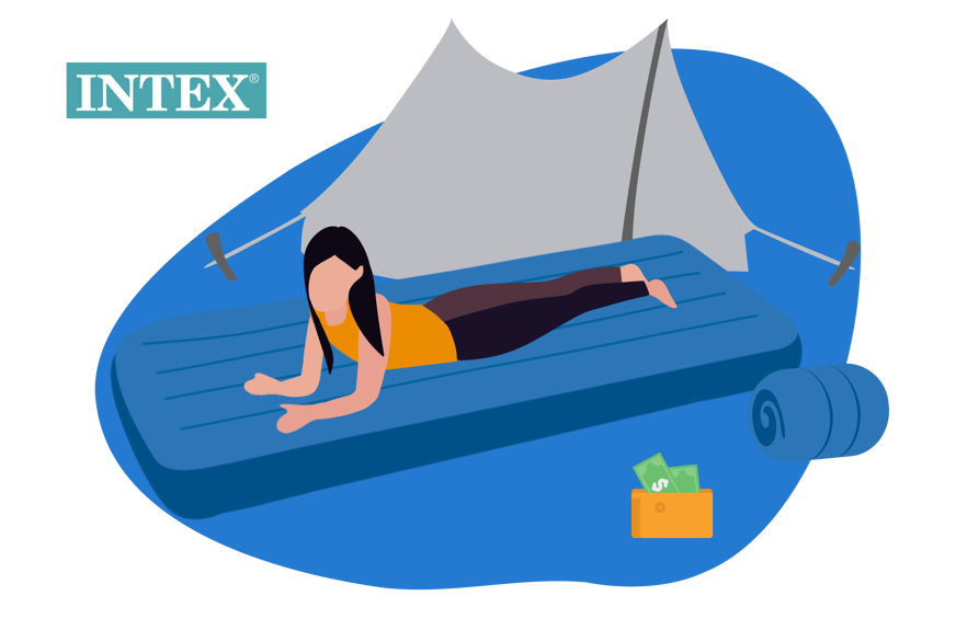 matelas gonflable camping